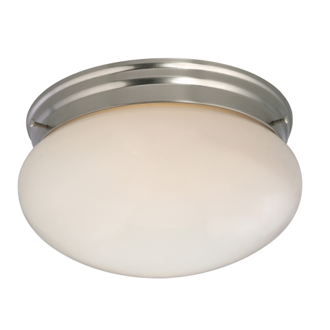 Boston Harbor Two Light Round Ceiling Fixture, 120 V, 60 W, 2-Lamp, A19 or CFL Lamp