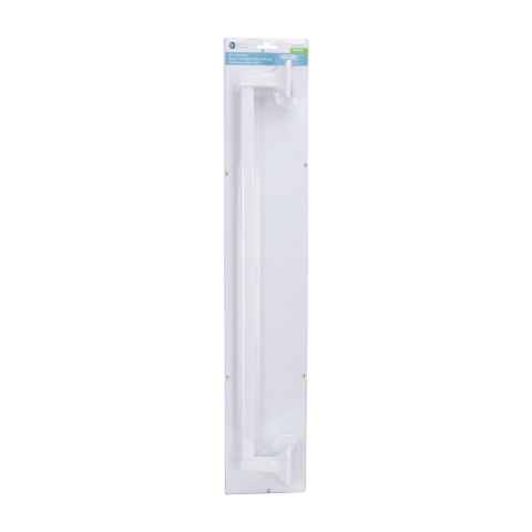 Boston Harbor Towel Bar, White, Surface Mounting, 24 in - Image 2