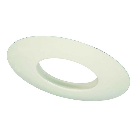 Boston Harbor TM9 Recessed Lighting Trim, Steel Body, White, White