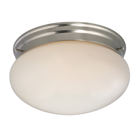 Boston Harbor Two Light Round Ceiling Fixture, 120 V, 60 W, 2-Lamp, A19 or CFL Lamp - Image 2
