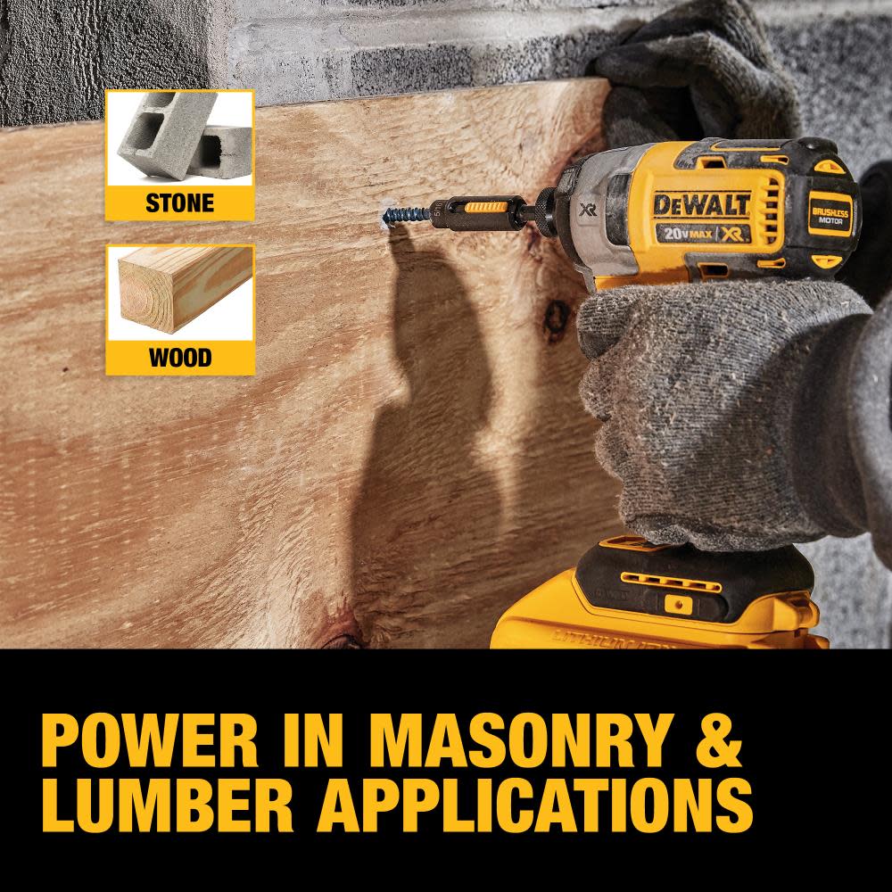 20V MAX XR Brushless 1/4-in 3-Speed Impact Driver (Bare) - Image 4