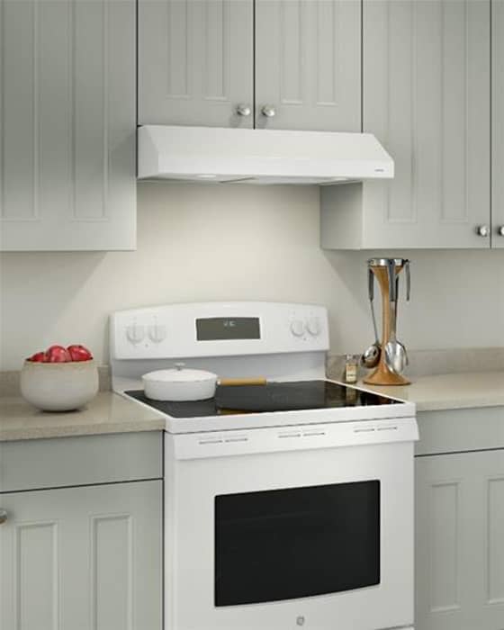 Broan ADA Glacier BCSD1 Series 42" White Range Hood - Image 5
