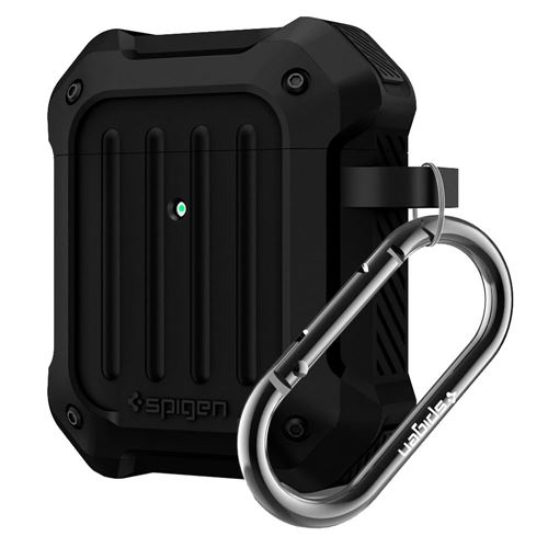 Spigen Apple Airpod Case Tough Armor Shell - Black - Image 3