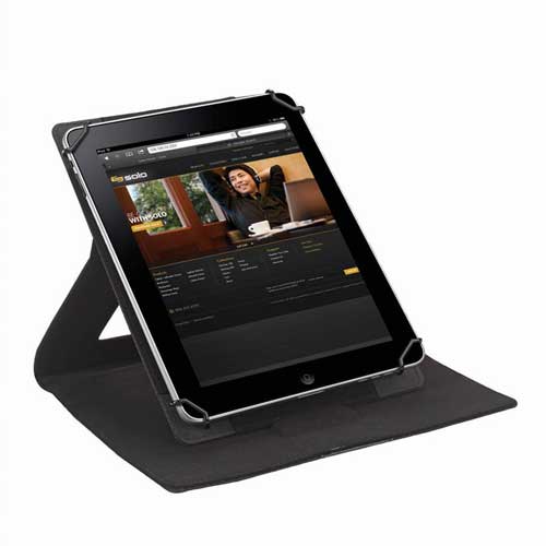 SOLO Solo Storm Universal Fit Tablet/eReader Booklet Fits Screens up to 11 Black - Image 4