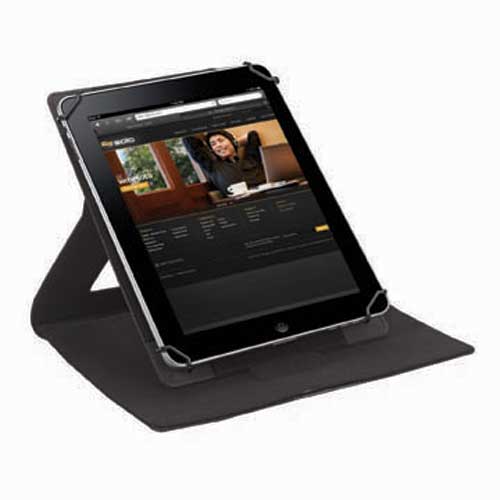 SOLO Solo Storm Universal Fit Tablet/eReader Booklet Fits Screens up to 11 Black - Image 3