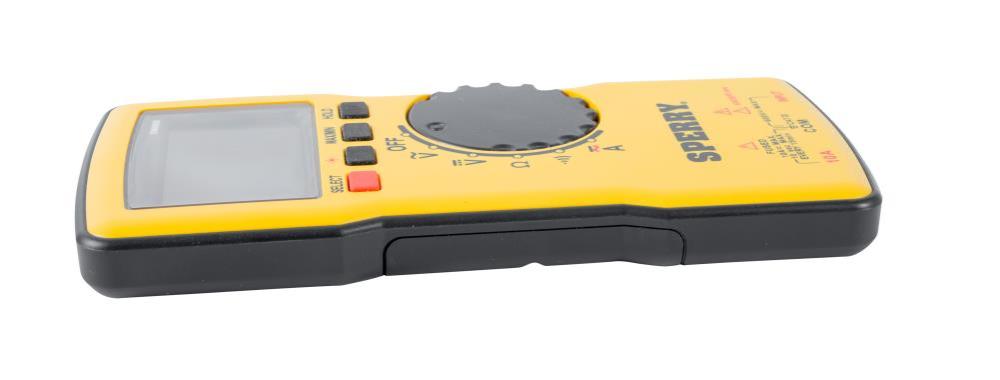 Sperry Instruments DM6850T Digital Multimeter, Thin, TRMS, Bluetooth, Autoranging, 600 V AC/DC, 10A Current, Continuity, Resistance, Capacitance, Frequency, Temperature - Image 8