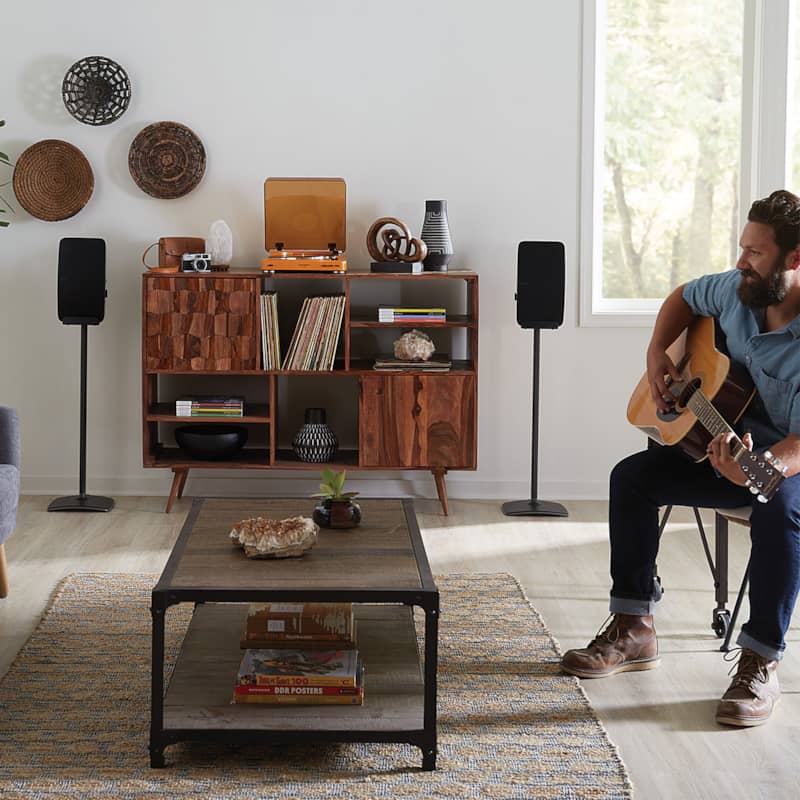 SONOS Black Wireless Speaker Stands Designed For Sonos Five & Play: Five Speakers - Image 3