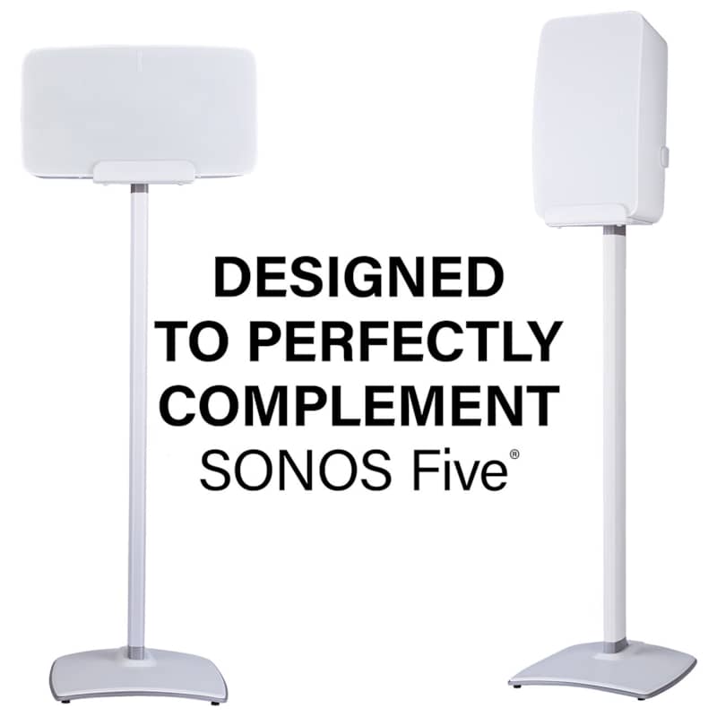 SONOS White Wireless Speaker Stands Designed For Sonos Five & Play: Five Speakers - Image 10