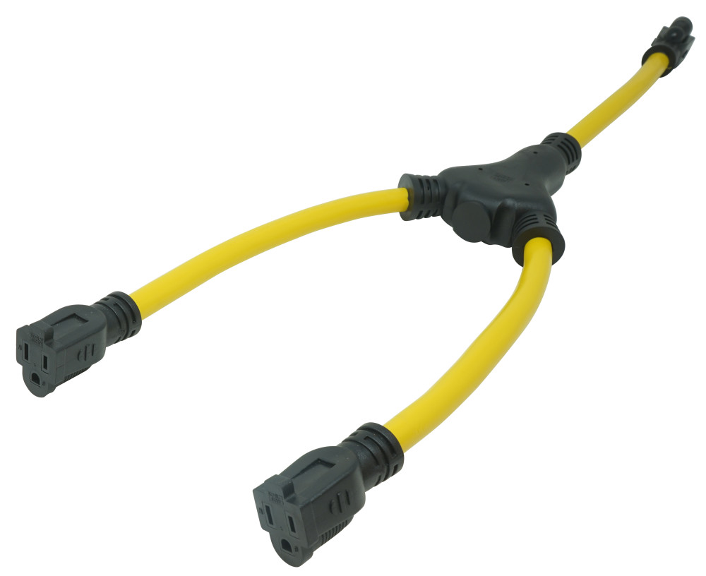 Southwire W Adapter Extension Cord 12/3 STW 15A - Image 5