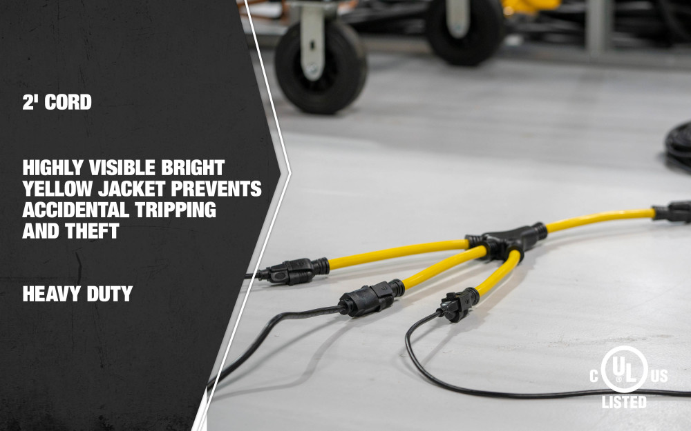 Southwire W Adapter Extension Cord 12/3 STW 15A - Image 7