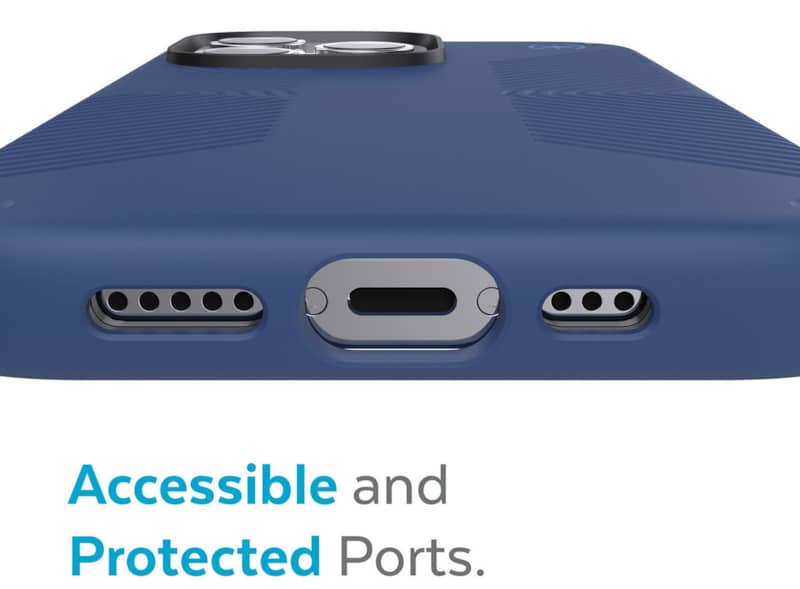 Speck Presidio2 Grip Coastal Blue Apple iPhone 13 Pro Max Case - Image 9